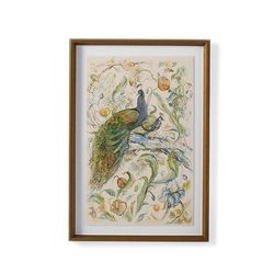 Peacock Serenade Giclee Print - Frontgate