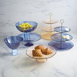 Bradbury Serveware Collection - Peach, 3-Tiered Server in Peach - Frontgate