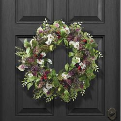 Flourish Wildflower and Berry Wreath - Frontgate