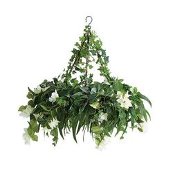 LED Greenery Chandelier - Frontgate