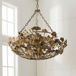 Gingko Leaf Tiered Chandelier - Frontgate