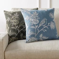 Fluerie Pillow Cover - Olive - Frontgate