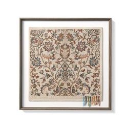 Fastine Framed Textile - 25" x 25" - Frontgate
