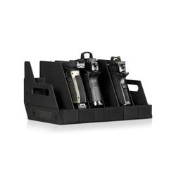 Savior Equipment 6 Slot Pistol Rack Black 12.5 x 7 x 9.5 RK-HAND-XSIX-BK