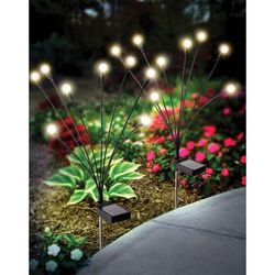 Sensor Brite® Solar Garden Lights, Set of 2 by SENSOR BRITE® in Warm White