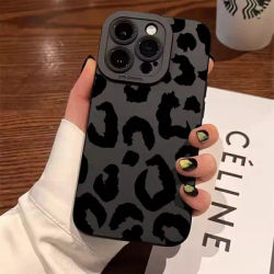 For Xiaomi 14T Case Leopard Design Camera Lens Phone Case for Xiaomi 14 13 12 11 Lite 13T 12T Poco M6 X6 X5 F5 F6Pro Matte Cover