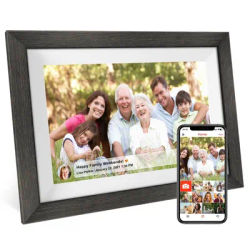 Frameo Digital Photo Frame，10.1 Inch WiFi Smart Digital Picture Frame with HD IPS Touch Screen Auto-Rotate Easy Share Photos
