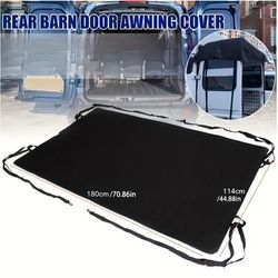 TEMU 600d Rv Awning Cargo Door Canopy For Promaster, For , Iveco Daily, For T5, Campervan - With , Easy Setup & Secure Straps, Vehicle Exterior Accessory, Sturdy Construction