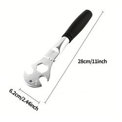 TEMU High-carbon Pedal Wrench - 15/24mm, Front & Rear Axle Removal Tool For