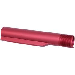 Guntec USA AR-15 Gen 2 Mil-Spec Buffer Tube Anodized Red MILTUBE-G2-RED