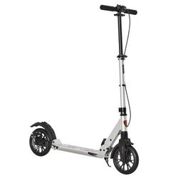 TEMU Adult Teens Kick Scooter Foldable Height Adjustable Aluminum Ride On Toy For 14+ With Rear Wheel & Hand Brake, Shock System