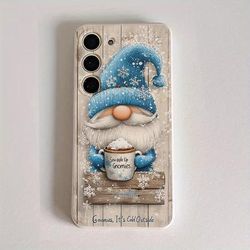 TEMU Cute Snow Hot Chocolate Christmas Phone Case For - Protective Cover For S22/s22+/s22 Ultra/s23/s23+/s23 Fe/s23 Ultra/s24/s24 Plus/s24 Ultra /a32/a35/a15/a53/a54/a51/a55/a33/a14/a05s