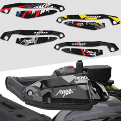 Motocross Frosted Handguard Deflectors Protect Sticker Decorations For crf 1100 l adv Africa twin CRF1100L CRF 1100 L Sport