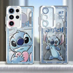 Disney Stitch Phone case For Samsung Galaxy S20 FE S24 Ultra S21 S22 S23 5G S10 Plus Note 20 Ultra