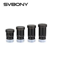 SVBONY 1.25" Telescope Eyepiece 6/9/15/20mm 66° Ultra Wide Angle FMC Eyepiece Set for Telescope