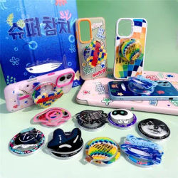 Magnetic Folding Phone Holder V Layover Echo D-DAY HOPE JIN HAPPY RM RPWP For Magsafe Wireless