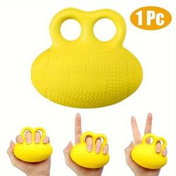 TEMU 1 Pu Grip Ball, High Elasticity Hand Strength Training Model, Egg-shaped Grip Ball
