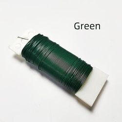 TEMU 1pc Wire, 0.35mm Diameter X 50m - Ideal For Diy & Handmade Ornaments, Christmas Wreaths, Garlands, And Flower Arrangements