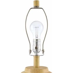 Pullambadi 26"H x 15"W x 15"D Traditional Yellow/White/Metallic - Nickel/Translucent Table Lamp - Boutique Rugs