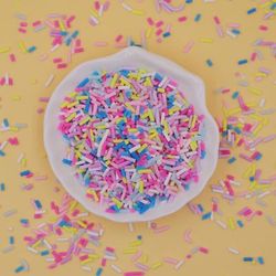 TEMU 100g Fimo Polymer Clay Slices, Mixed, Craft Sprinkles For Fake Food Decor, No Hole Rods For Diy Crafting, Nail Art, Slime, Phone Cases, And Jewelry Making - Unscented