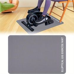 TEMU 1pc Sports Anti-slip Pad - Gym Floor Mats, Treadmill Mats And Gym Floor Mats, Leg Pedal Exercises For Seniors Fitness, Stability And Floor Protection