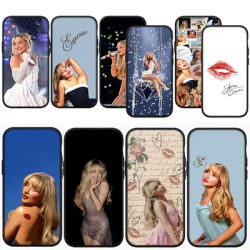 Sabrina Sc Carpenter Casing Phone Cover for Apple iPhone 15 14 13 12 Mini 11 Pro X XR XS Max 7 8 Plus + 15+ Soft Case
