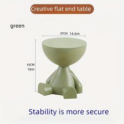 TEMU 1pc Modern Side Table, Mini Sofa End Table, Bedroom Balcony Mobile Bedside Nightstand, Small Table, No