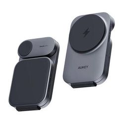 AUKEY MagFusion Z Qi2 3-in-1 Foldable Wireless Charging Station LC-MC312