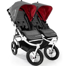 Bumbleride Indie Twin Stroller in Fog Grey