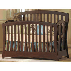 Pali Trieste 3 Piece Nursery Set in Vintage Cherry - Forever Crib, Double Dresser & 5 Drawer Dresser