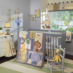 Lambs & Ivy Cornelius 4 Piece Crib Bedding Set