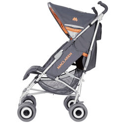 Maclaren Techno XLR 2008 Stroller Charcoal / Burnt Orange