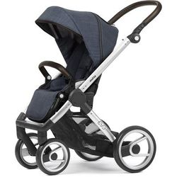 Mutsy Evo Stroller, Farmer Collection - Silver/Shadow