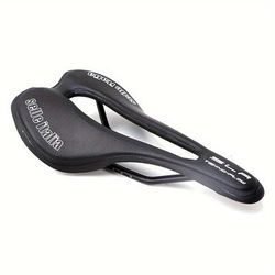 TEMU 1pc Bike , Road Mountain Bicycle For Women And Men, Hollow Breathable Cycling Seat Racing Front Cushion