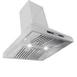 Island Range Hood, Ducted, 900/1800 CFM, Stainless Steel Finish| Proline PROSI / 36 inches wide