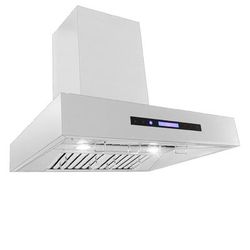 Wall Mounted Range Hood, Ducted, 1100 CFM, Stainless Steel Finish, Outdoor Rated Finish option | Proline PLFW 755 / 36 inches wide / 430 Stainless Steel