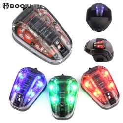 BOOIU Tactical Helmet Light IR Strobe Waterproof Survival Safety Signal Flash Lamp Outdoor Sport Hiking Helmet Ladybird Light