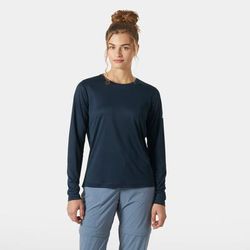 Helly Hansen Women's Tech Crew Long Sleeve 2.0 Navy S