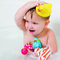 Boon Odd Ducks Not Your Average Rubber Ducky, 4 Pack - Assorted