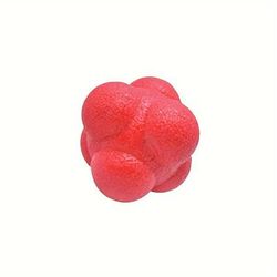 TEMU 1pc Hexagonal Ball, Reaction Speed Changing Ball, Agility Training Elastic Ball