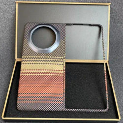 Genuine Aramid Carbon Fiber Magsafe Case for Honor Magic V3 MagicV3 Matte Sunset Bulletproof Thin Hard Magnetic Wireless Cover