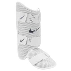 Nike Diamond Adult Batters Leg Guard White/Grey