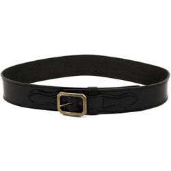 DeSantis Desperado Gun Belt w/ Cartridge Loops .38/.357 Mag Lined Black 56 B37BL56RR