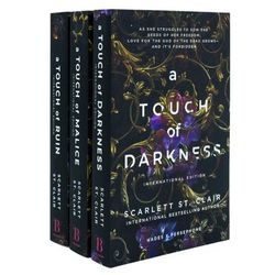 TEMU Hades X Persephone 3 Books Collection Set By Scarlett St. Clair (a Touch Of Darkness, A Touch Of Ruin & A Touch Of Malice)
