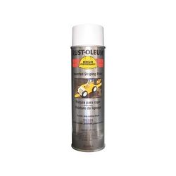 Rust-Oleum High Performance 2300 System Inverted Striping Paint, 18 oz, White, Matte (647-2391838V)