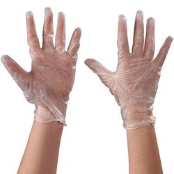 Vinyl Gloves - Clear - 5 Mil - Powdered - Xlarge, Case Of 100 (GLV2042XL)