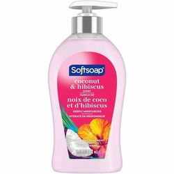 Softsoap US07157A Coconut Hand Soap - Coconut & Hibiscus Scent - 11.3 fl oz (332.7 mL) - Pump Bottle Dispenser CPCUS07157A