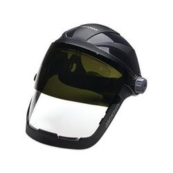Jackson Safety QUAD 500 Series Premium Multi-Purpose Face Shields with Headgear, AF/Clear, 9 in H x 12-1/4 in L (138-14233)