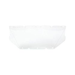 MSA V-Gard Accessory System General Purpose Visor, Anti-Fog, Anti-Scratch, Clear, 17 in L x 8 in H (454-10115837)