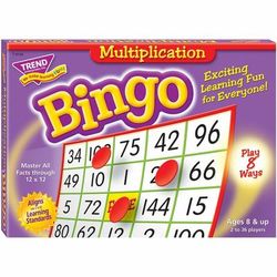 Trend Enterprises T6135 Multiplication Bingo for Ages 8 And Up TEPT6135